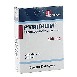 FENAZOPIRIDINA - PYRIDIUM 100MG 25CPR