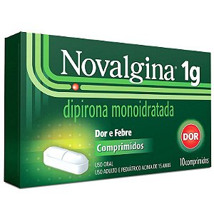 NOVALGINA 1G 10CPR CAIXA