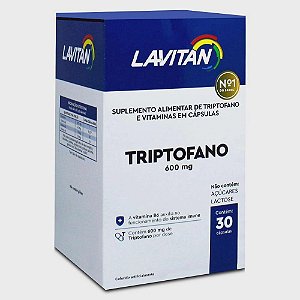 LAVITAN TRIPTOFANO 600MG COM 30 CAPSULAS - CIMED