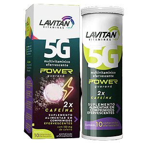 LAVITAN 5G POWER GUARANA 2X CAFEINA 10CPR EFERV