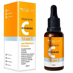 Max Love Serum Facial Vitamina C 10x1  Oil Free 30mL
