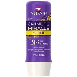 Máscara 3 Minutos Miracle Shine 236ml - Aussie