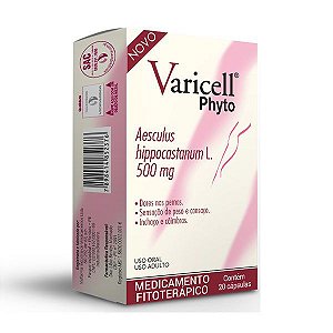 VARICELL PHYTO 500MG 20CPS