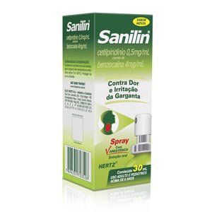 CETILPIRIDINIO+BENZOCAINA - SANILIN SPRAY MENTA 50ML