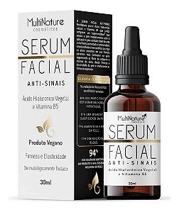 SERUM FACIAL MULTINATURE ANTI-SINAIS VEGANO 30ML