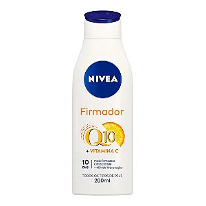 Loção Hidratante Nivea Body Firmador Q10+Vitamica C 200ml