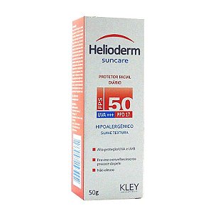 HELIODERM PROTETOR FACIAL DIARIO FPS50 50G