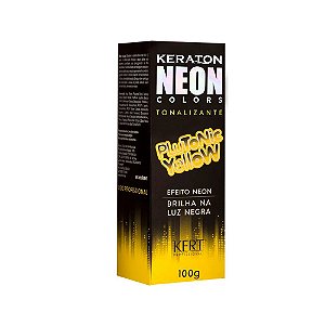 Tonalizante Keraton Neon Colors Plutonic Yellow 100g