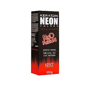 TONALIZANTE KERATON NEON COLORS RED FUSION 100G