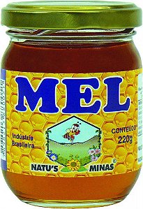 Mel Puro Pote 220g  Natu´s Minas