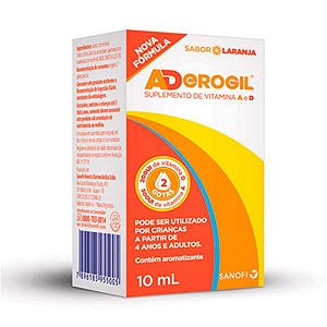 Vitamina A+D - ADEROGIL GTS 10ML