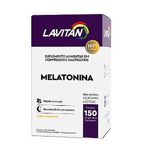 LAVITAN MELATONINA MARACUJA 150CPS - CIMED