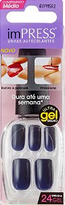 kiss NY Unhas Autocolantes Médio 24un Beautyfull BIP502BR