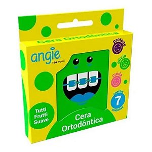 CERA ORTODONTICA ANGIE TUTTI FRUTTI SUAVE C/7 UNIDADES