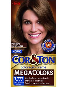 TINTURA COR TON 7.777 MARROM INTENSO PROFUNDO