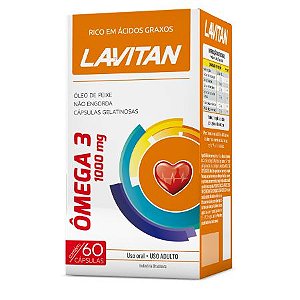 LAVITAN OMEGA 3 1000MG 60CAPS