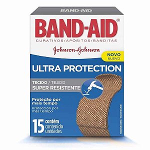 Band Aid Ultra Protection Super Resistente c/15 unidades