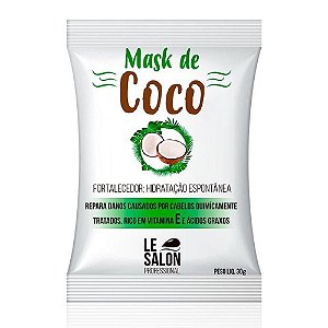 MASCARA DE HIDRATACAO LE SALON MASK DE COCO SACHE 30G