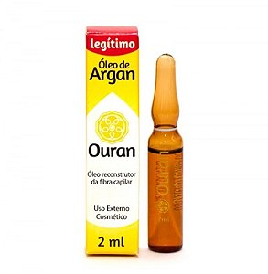 OURAN AMPOLA CAPILAR DE OLEO DE ARGAN LEGITIMO 2ML