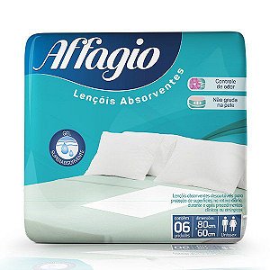 AFFAGIO LENCOL  ABSORVENTE C/ 06 UN