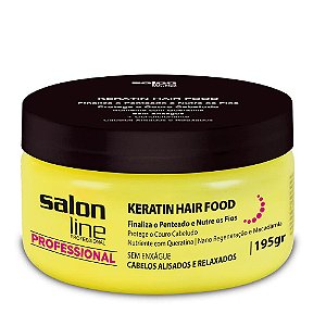 Pomada Salon Line Keratin Hair Food 195GR