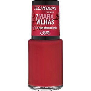 Esmalte Cora 7 Maravilhas Cremoso 9mL Red 100