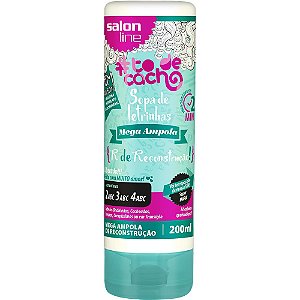 Salon Line Mega Ampola de Nutrição R de Reconstrução 200ml