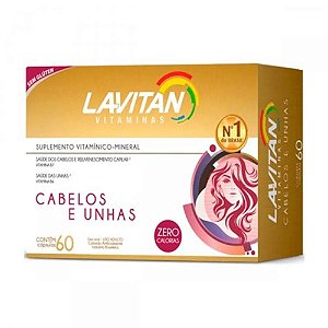 LAVITAN CABELOS E UNHAS 60CPS - CIMED