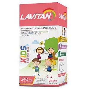 Lavitan Kids Infantil laranja 240ml