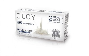 Sabonete Beauty Bars Milk Care 2 X 80gr Cloy