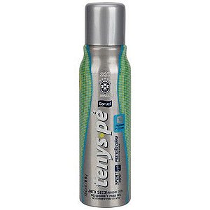 Tenys Pé Baruel Aerosol Jato Seco 150ml Sport Energy