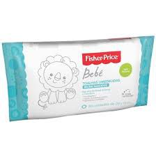 TOALHAS UMEDECIDAS FISHER PRICE COM 50UN SEM PERFUME