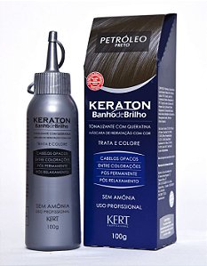 KERATON BANHO DE BRILHO SEM AMONIA PETROLEO 100G