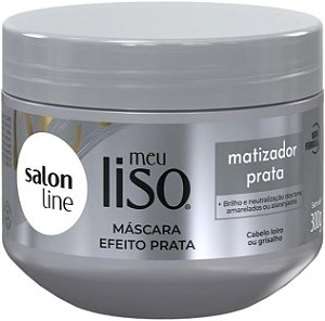 MASCARA Salon LINE MEU LISO PRATA 300GR