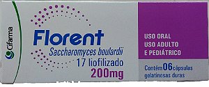 SACCHAROMYC 200MG 6CAPS - FLORENT  CIFARMA