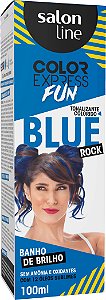 TONALIZANTE SALON LINE COLOR EXPRESS BLUE ROCK 100G