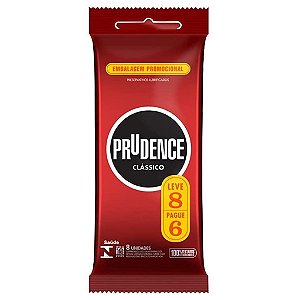 Preservativo Prudence Lubrificado L8 P6