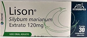 SILYBUM MARIANUM - LISON 120MG 30CPR - CIFARMA (SILIMARINA)