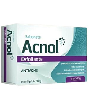Acnol sabonete esfoliante 90gr Arte Nativa