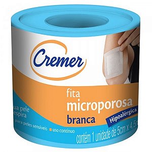 CREMER FITA MICROPOROSA BRANCO 5X45