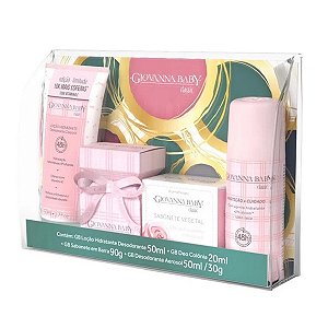 Kit Giovanna Baby Classic Loção Deo Colônia Sab e Desod