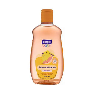 SABONETE LIQUIDO  BABY BARUEL GLICERINA 210ML