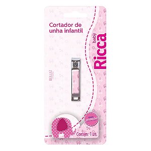 RICCA CORTADOR DE UNHA BABY 740 ROSA