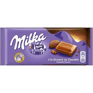 CHOCOLATE MILKA  A LA DESSERT AU CHOCOLATE 100G