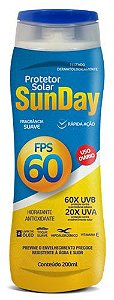 Protetor Solar SunDay  FPS 60 200ml