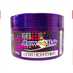 GEL CERA HIDRATANTE  JHOW HAIR WAX 240G UVA
