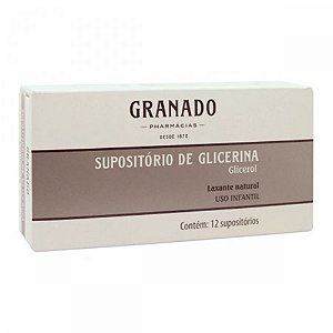 SUPOSITORIO DE GLICERINA PEDIATRICO GRANADO 12UN