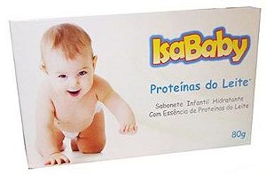 Sabonete Infantil  Isababy Proteinas do Leite 80grs