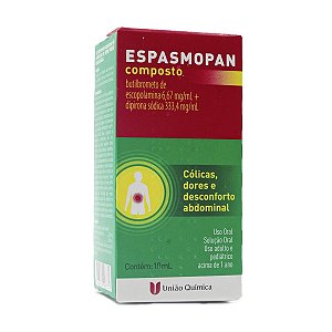 ESCOPOLAMINA+DIPIRONA GTS - ESPASMOPAN