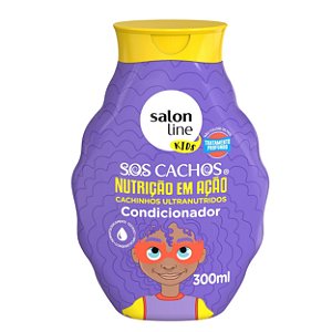 CONDICIONADOR SALON LINE S.O.S KIDS NUTRIÇÃO 300ML